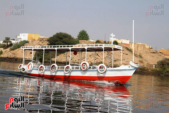 جمال المراكب النيلية فى أسوان