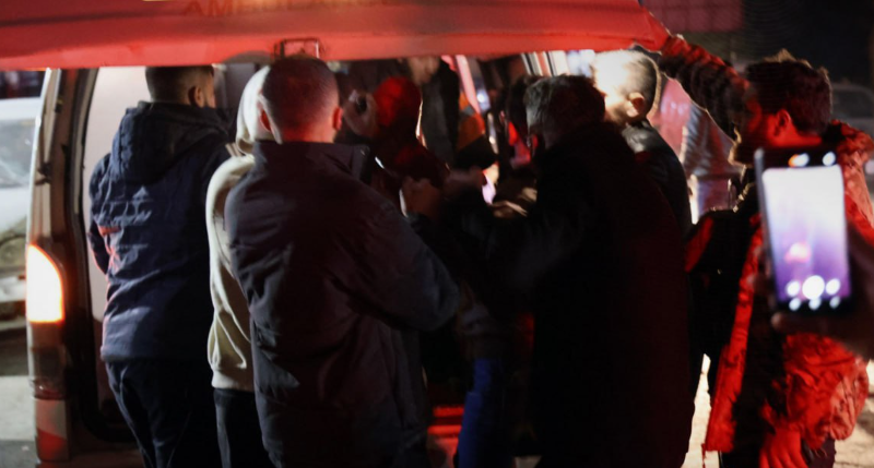 نقل المصابين في سوريا