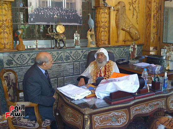 حوار فيكتور سلامة مع البابا تواضروس الثانى