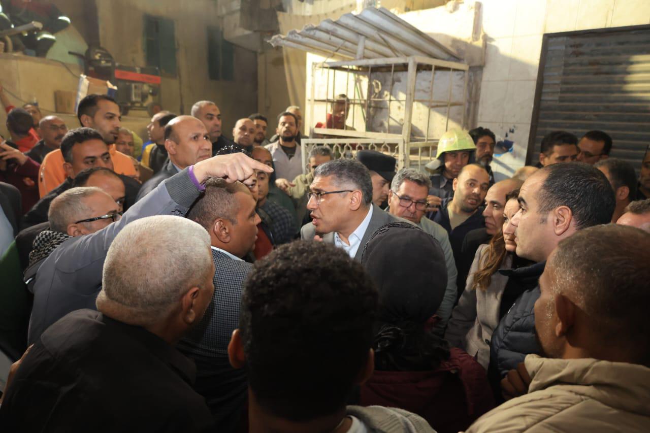 تفقد محافظ الجيزة