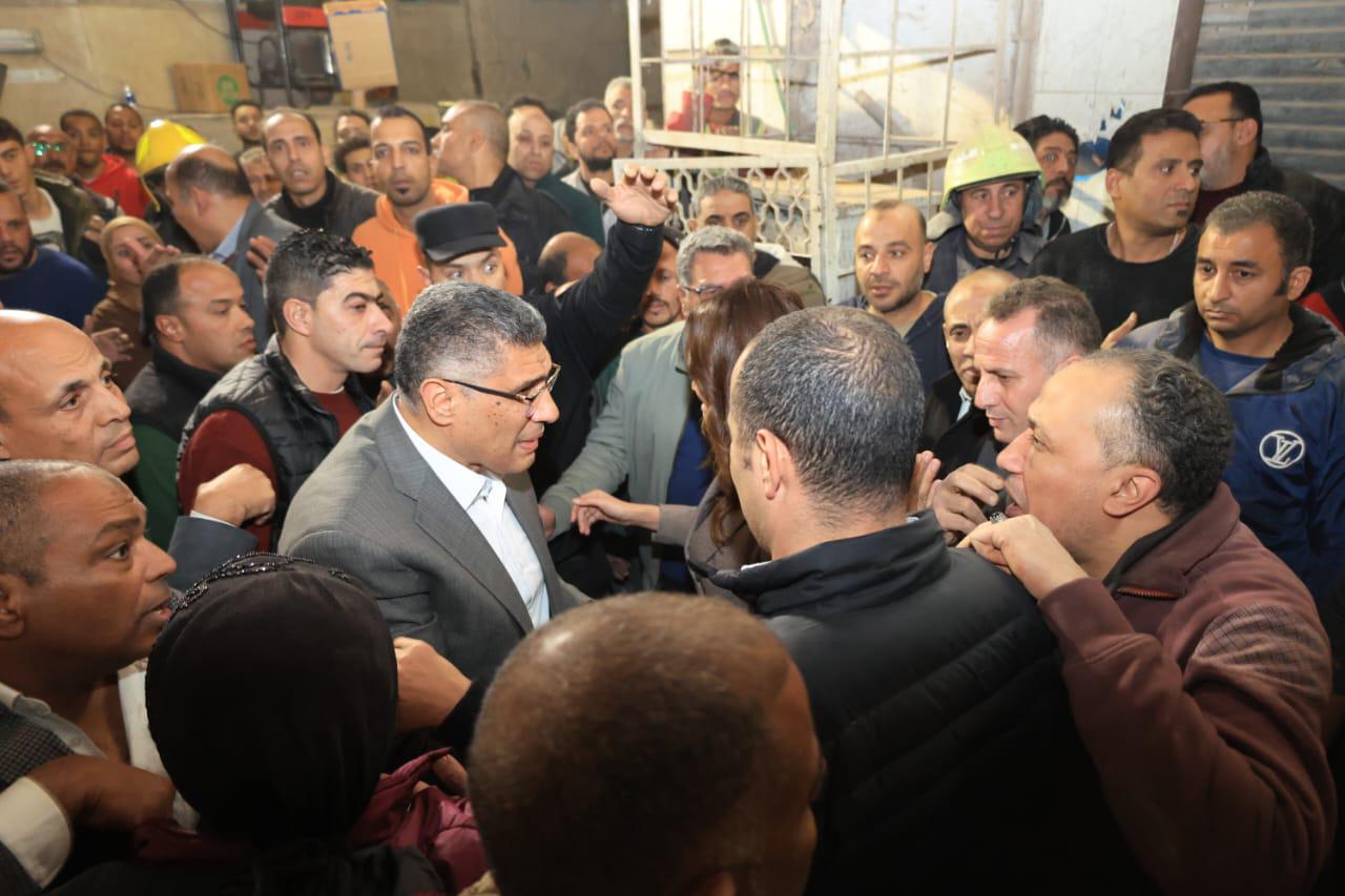 زيارة محافظ الجيزة