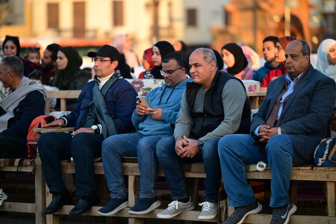 قيادات الثقافة فى حضور فعاليات مهرجان الأقصر للتحطيب