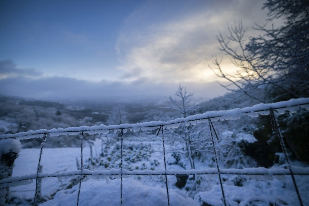 غطت الثلوج العديد من مناطق البرتغال (6)