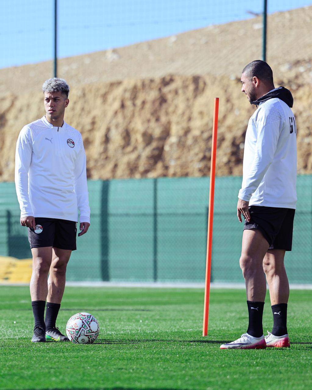 تدريب منتخب مصر استعدادا لجنوب إفريقيا (5)