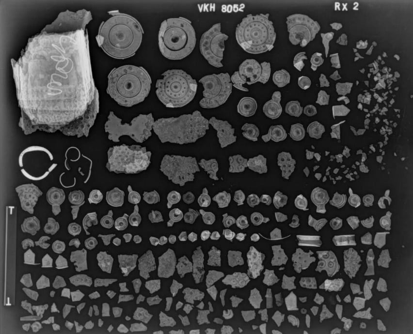 قطع أثرية من القرن السادس قبل الميلاد