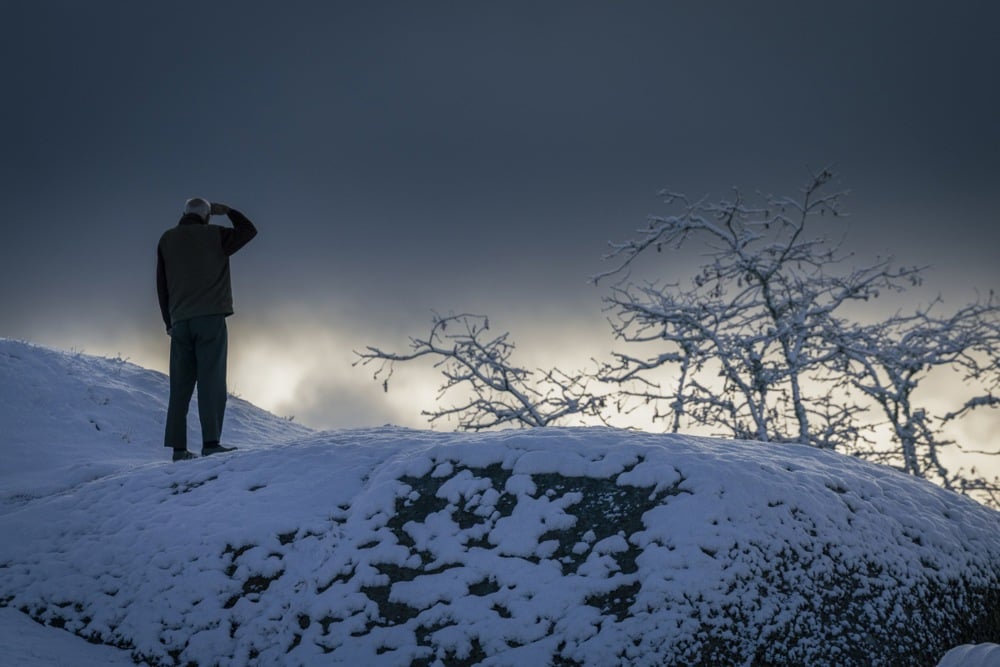 غطت الثلوج العديد من مناطق البرتغال (8)