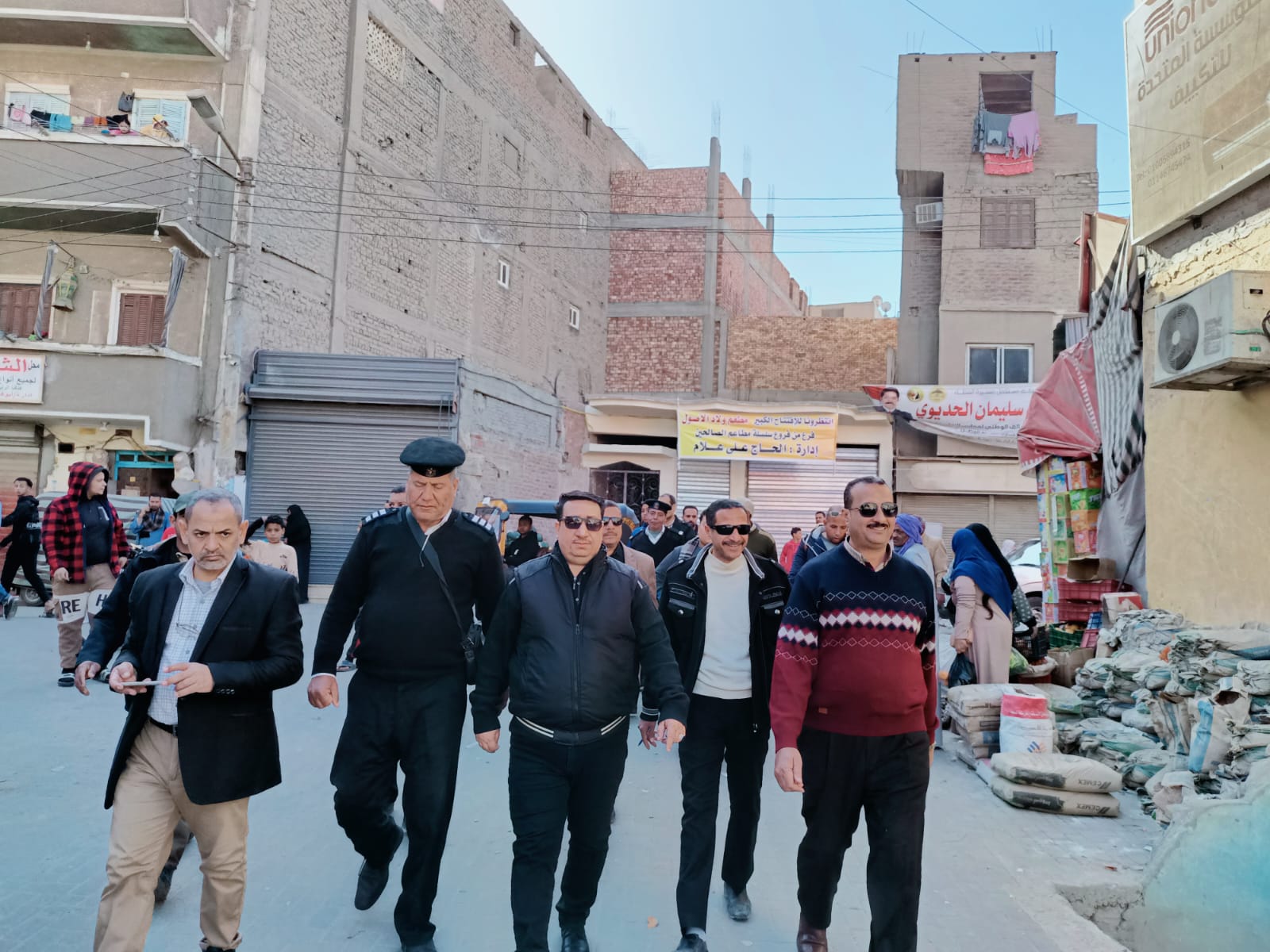 رئيس المدينة يقود الحملة 