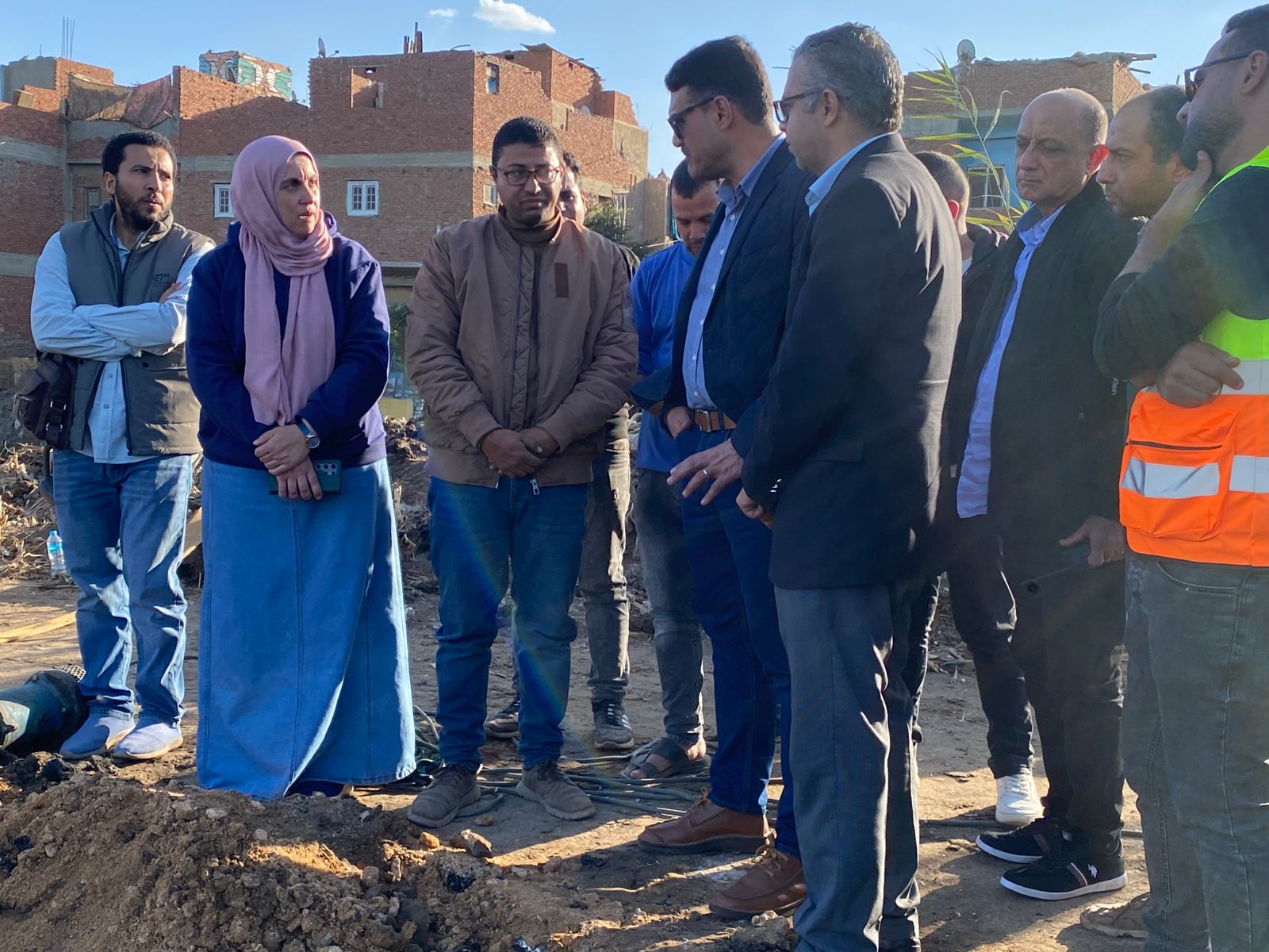 متابعة أعمال الصيانة