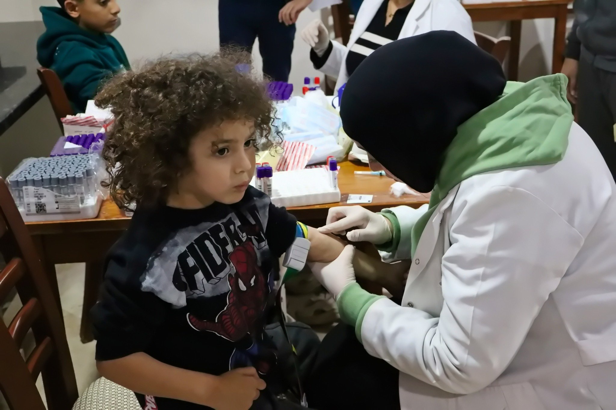 حملة امتحانية بنادي تنمية شباب الأسمرات (2)