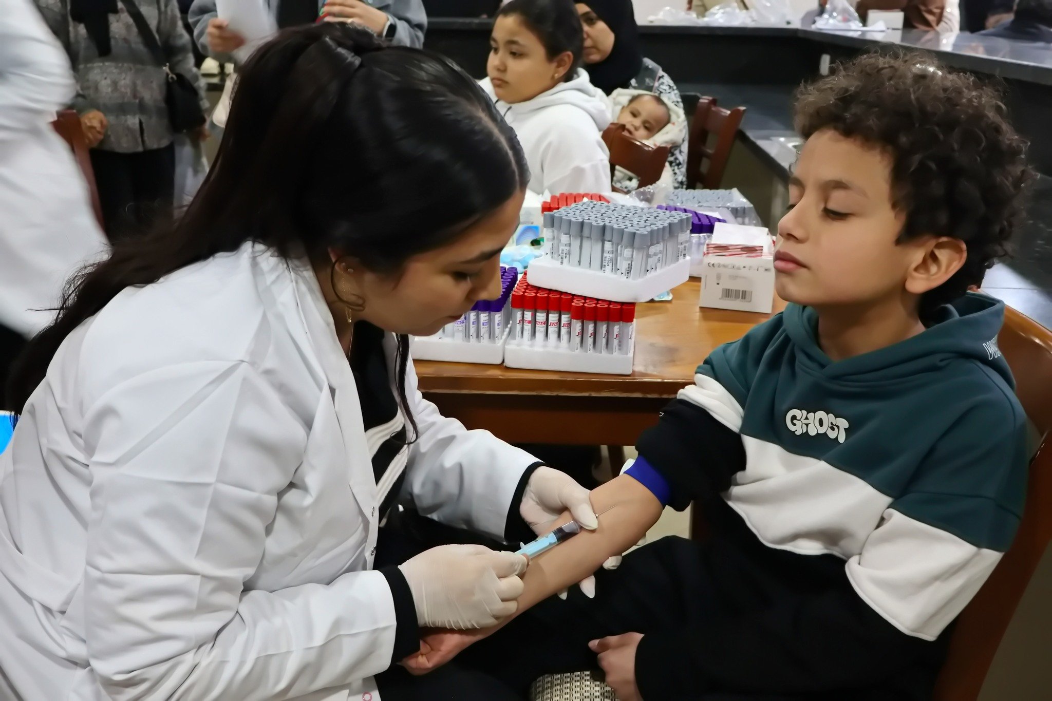 حملة تجريبية بنادي تنمية شباب الأسمرات (1)