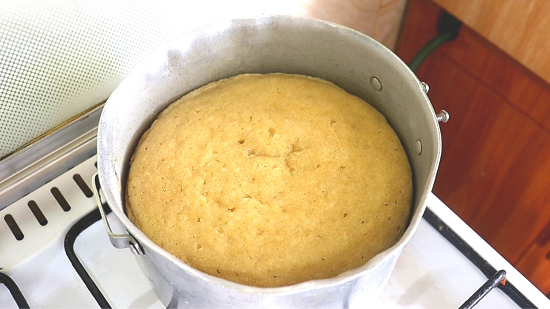 كيكة بدون فرن