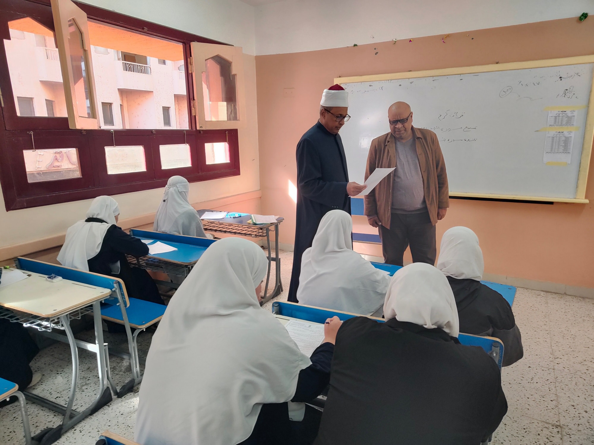 جولة على إمتحانات النقل للمرحلة الثانوية الأزهرية بالأقصر