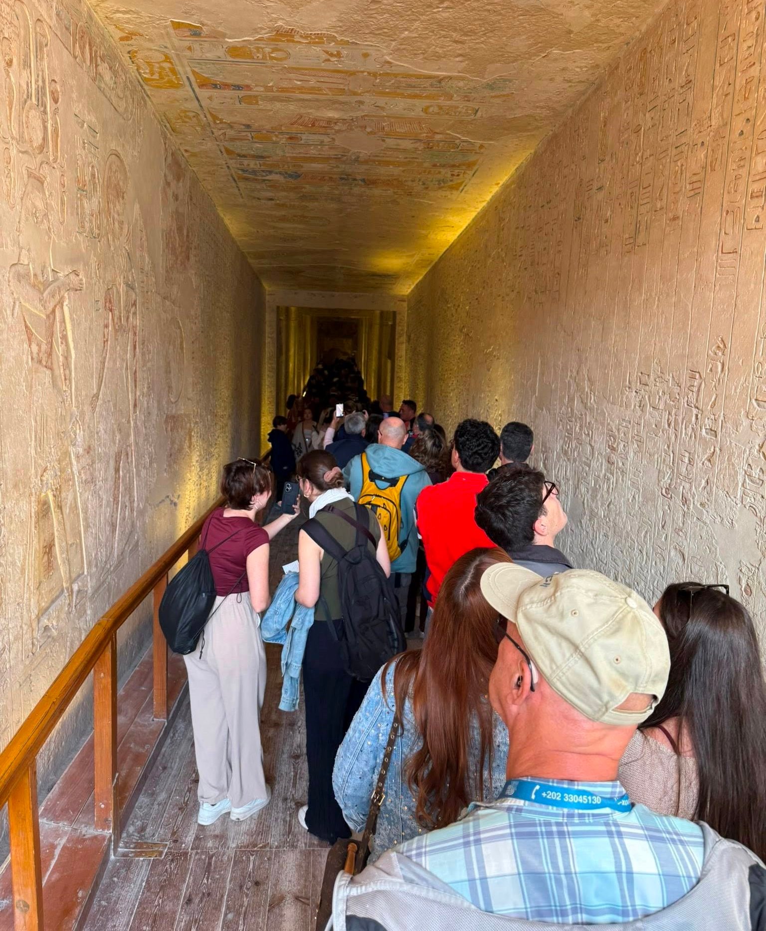 اقبال كبير من الاجانب علي مقابر الملوك والملكات