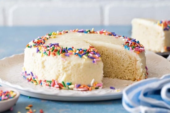 كيك الفانيليا