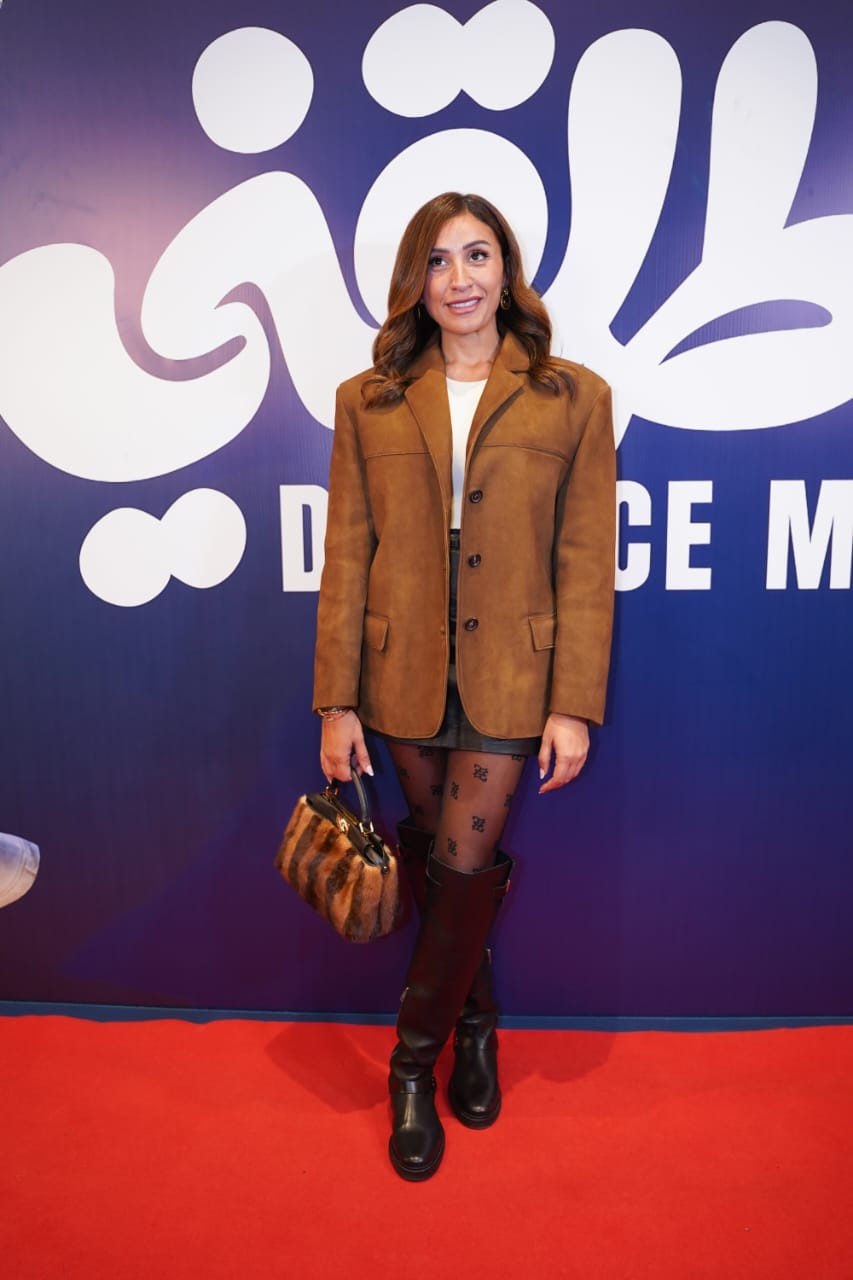 دينا الشربيني فى العرض الخاص