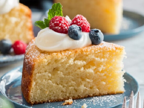 كيكة الزبادي