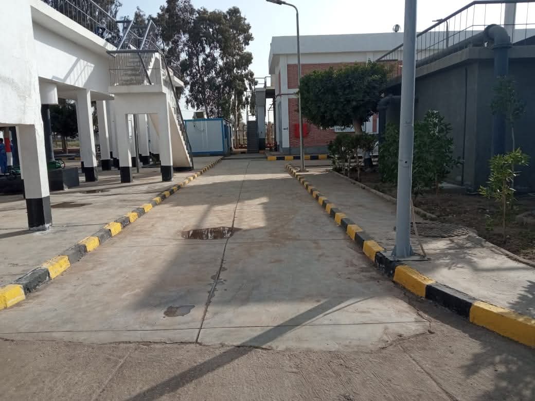 محطة الصرف الصحي بطنسا