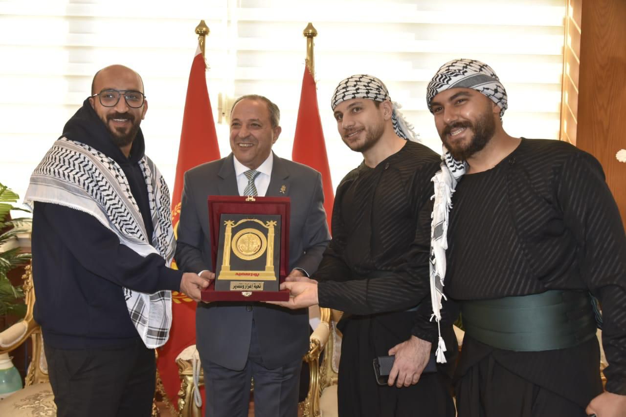 تكريم وفد فلسطين