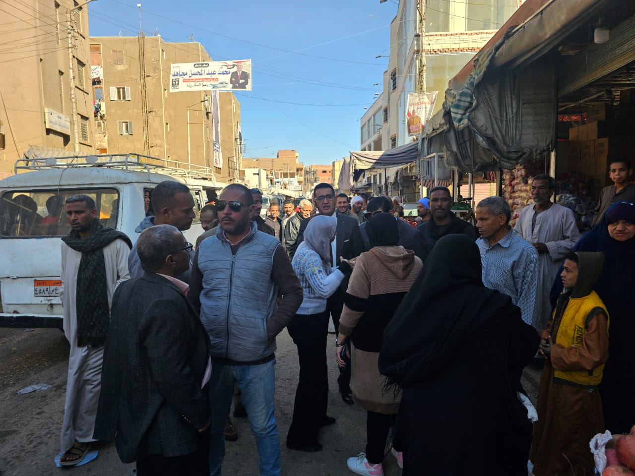 لقاء المواطنين خلال الحملات على محلات الجزارة المخالفة