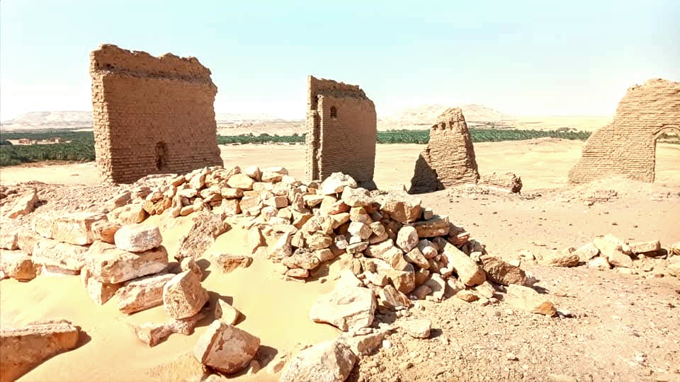 بداية اعمال الترميم