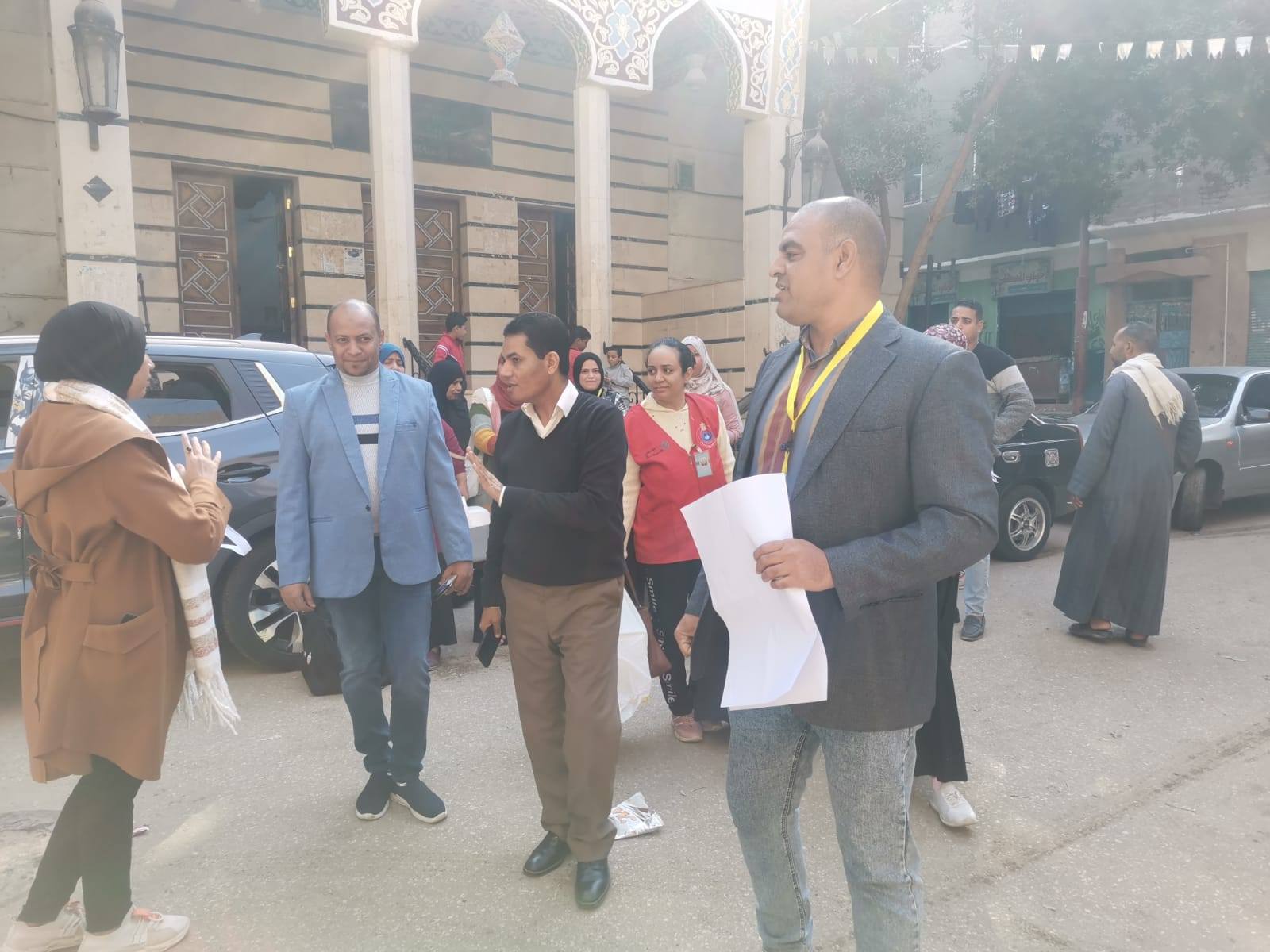 جانب من فعاليات المسح الصحي للأمراض غير السارية بالمدن والقرى