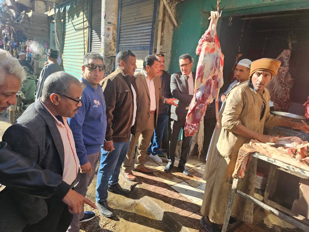 حملات تضبط لحوم مذبوحة خارج المجازر الحكومية عليها أختام مزورة