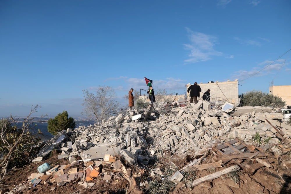 هدم المنازل فى نابلس (7)