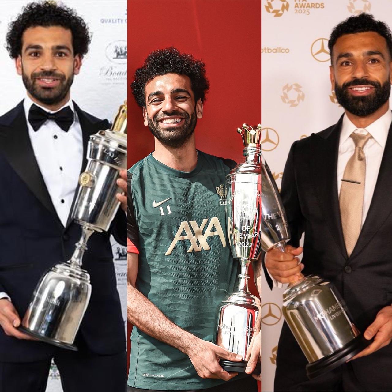 محمد صلاح صائد الجوائز