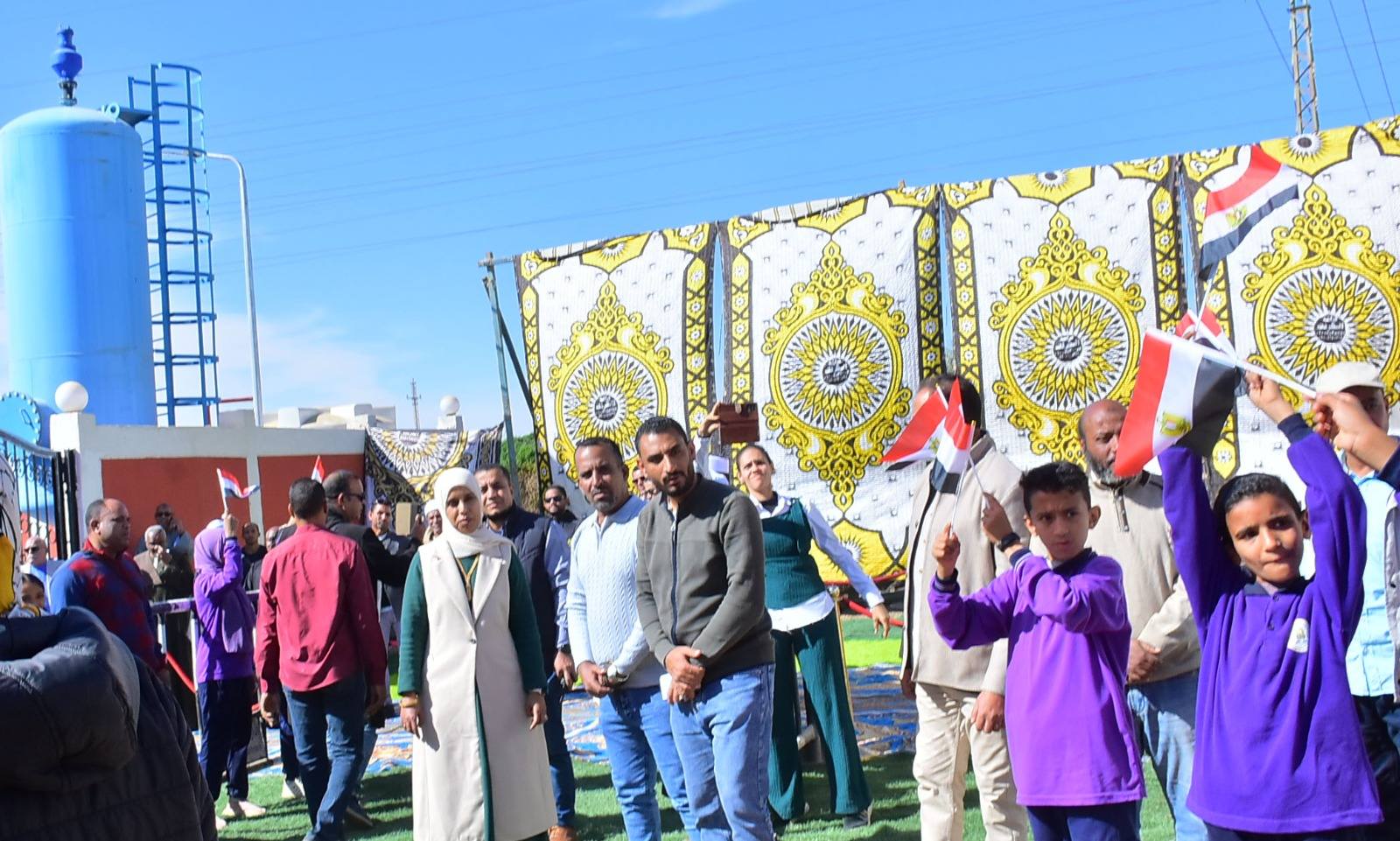 دعم قرى إسنا بإفتتاح 4 محطات صرف صحى ضمن مبادرة حياة كريمة