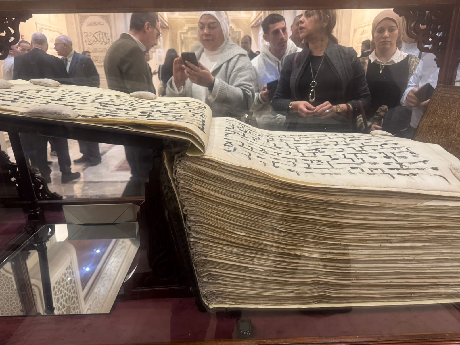 المصحف العثماني داخل المتحف