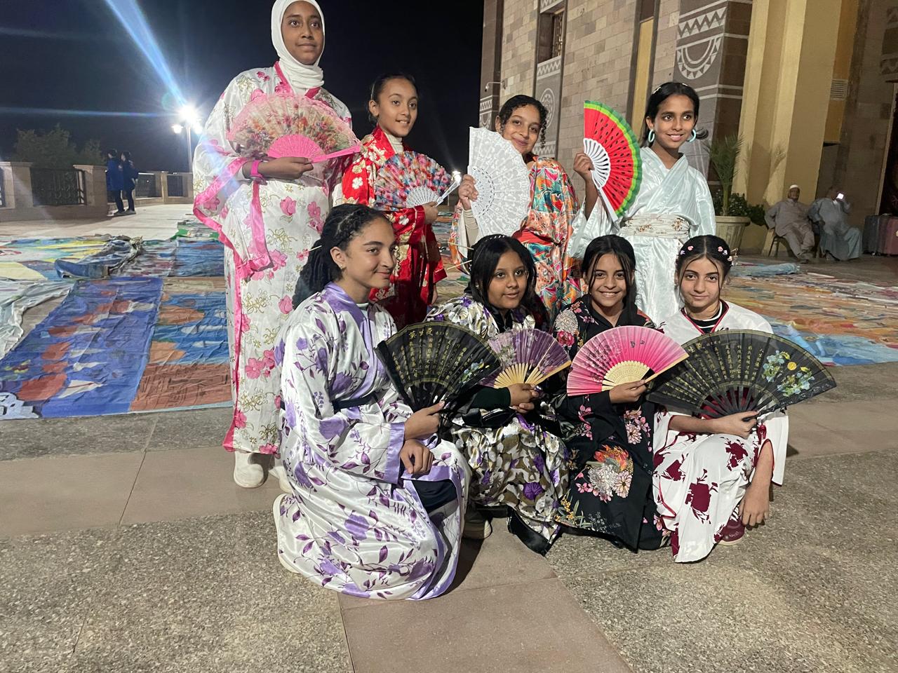 الأطفال المشاركين 