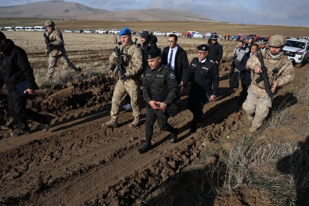 حادث الطائرة الليبية فى تركيا (1)