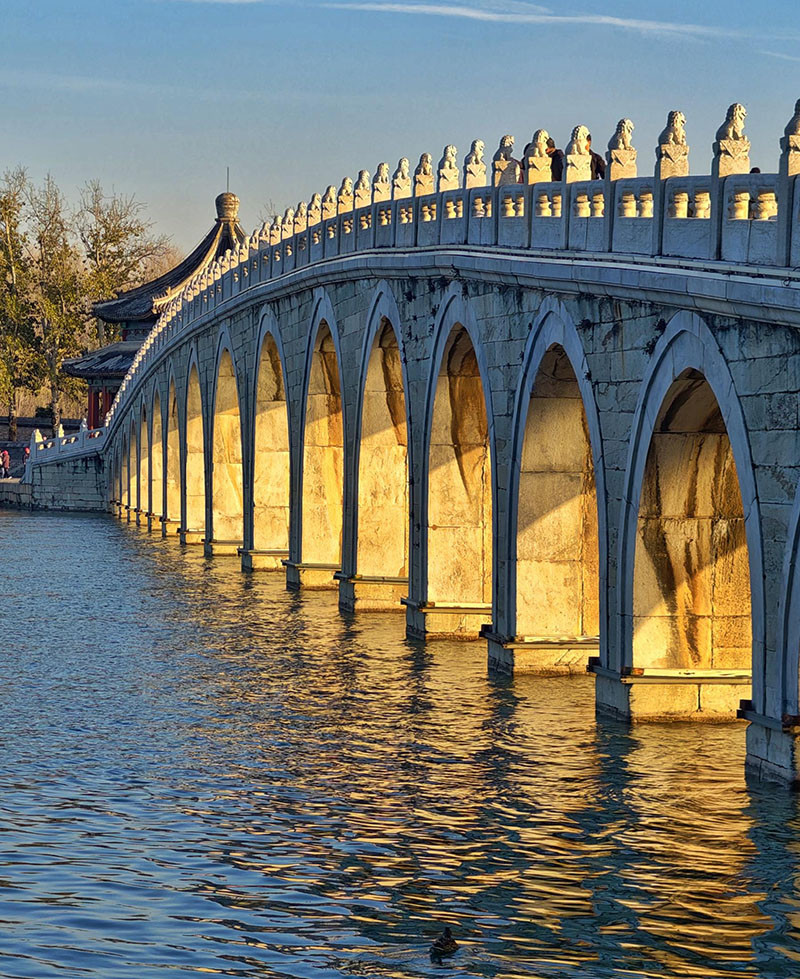 جسر السبعة عشر قوسا في بكين (2)