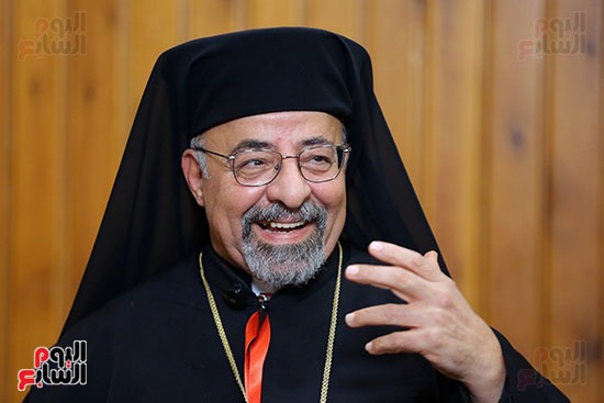 ابتسامة الأنبا إبراهيم إسحاق