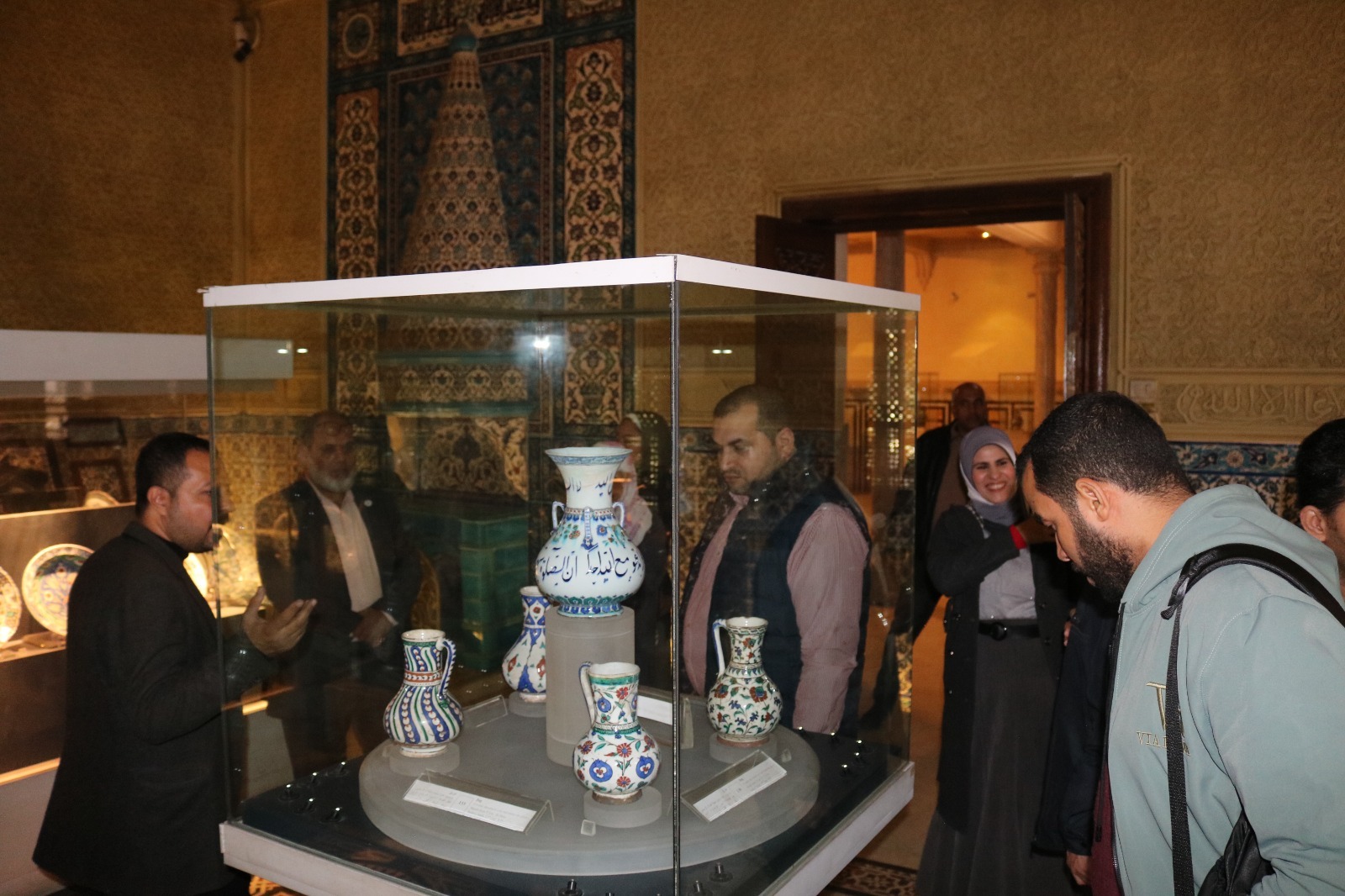 جانب من الزيارة