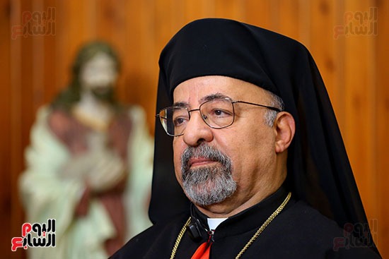 تعبيرات الأنبا إبراهيم إسحاق خلال اللقاء
