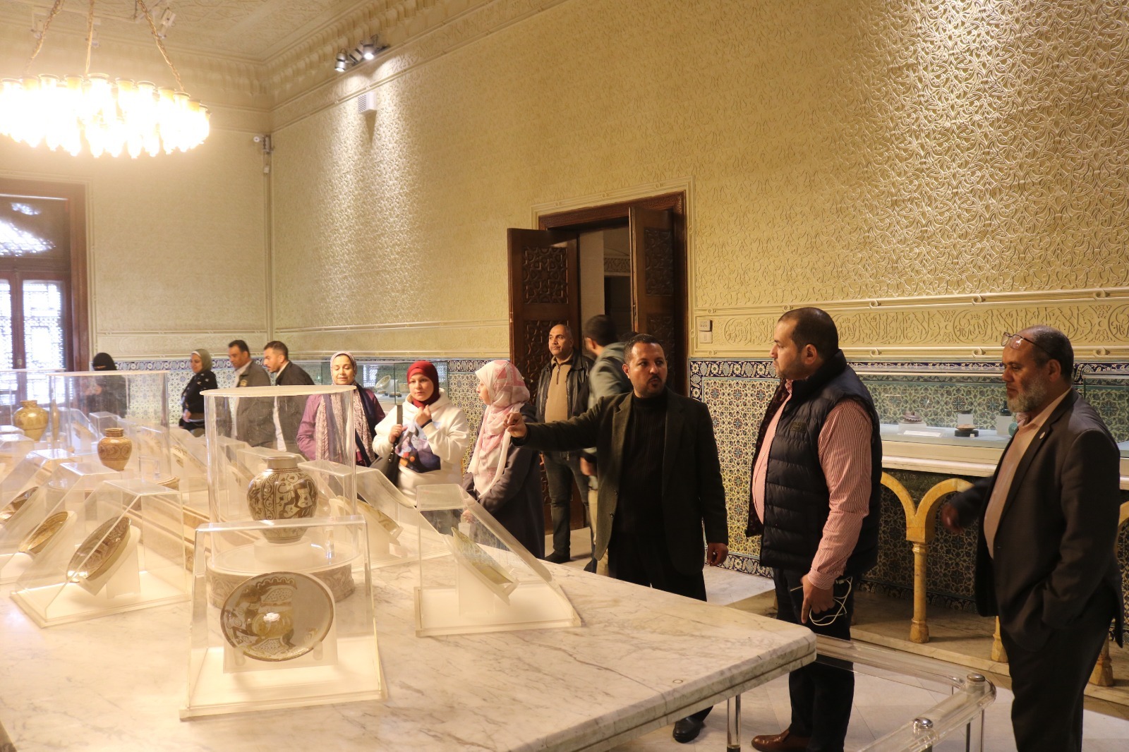 جانب من الجولة