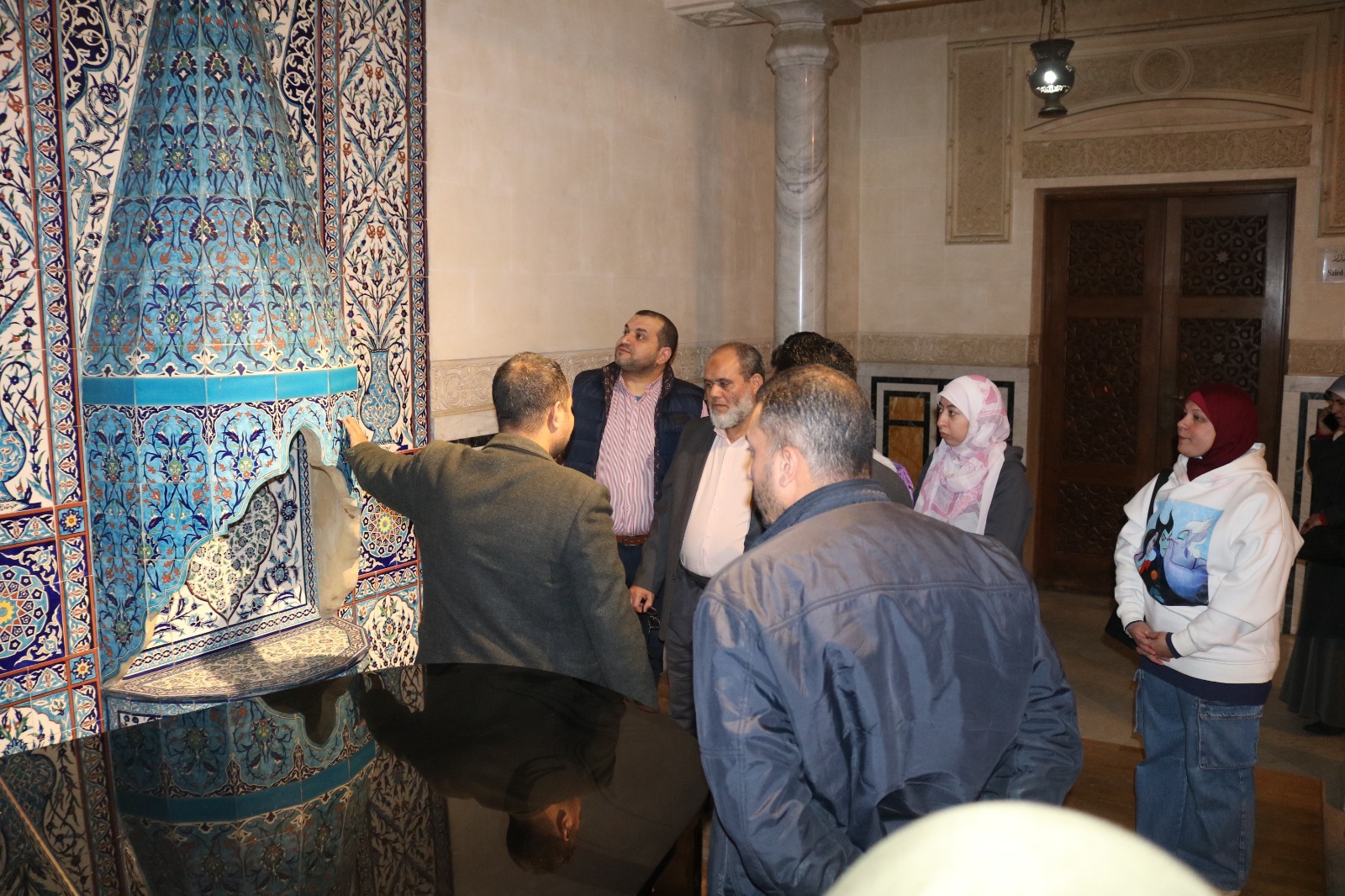 جولة وفد مجمع البحوث