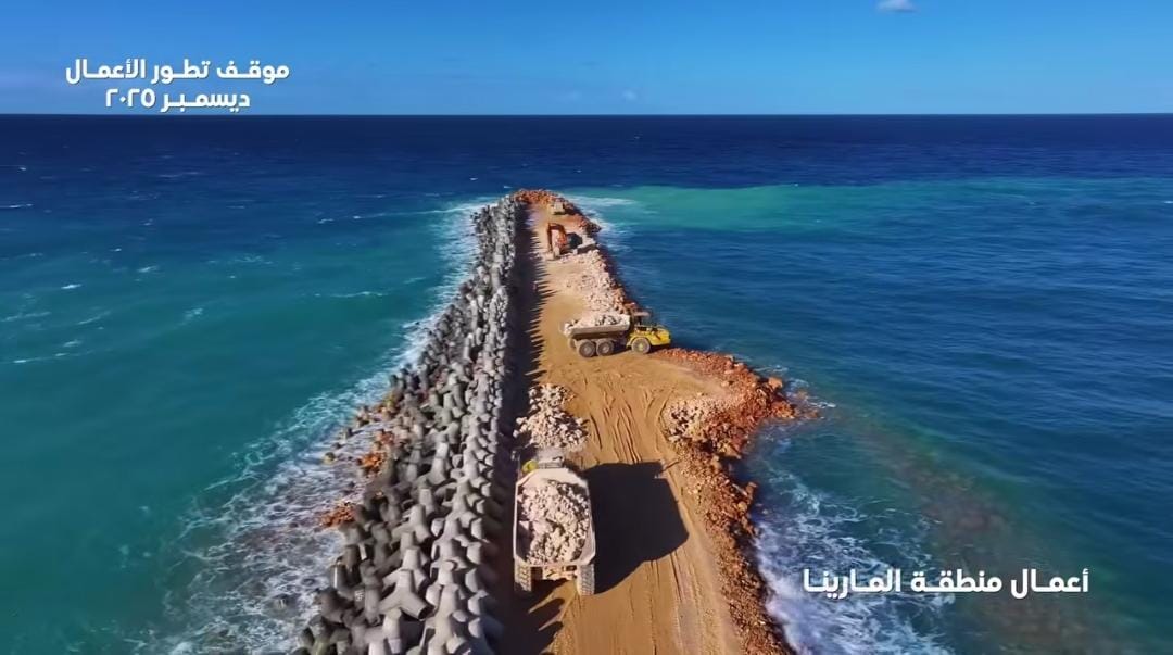 طلعت مصطفى تعلن تقدم الأعمال الإنشائية بالمرحلة الأولى من مشروع ساوث ميد (4)