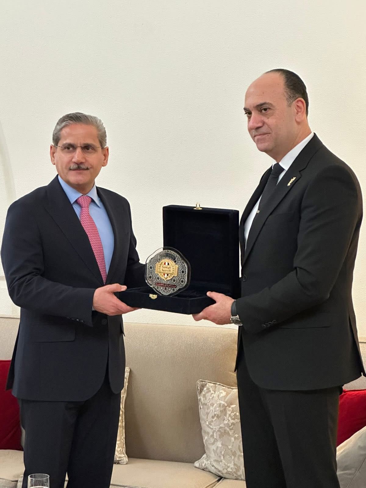 تكريم الرقابة الادارية فى المؤتمر