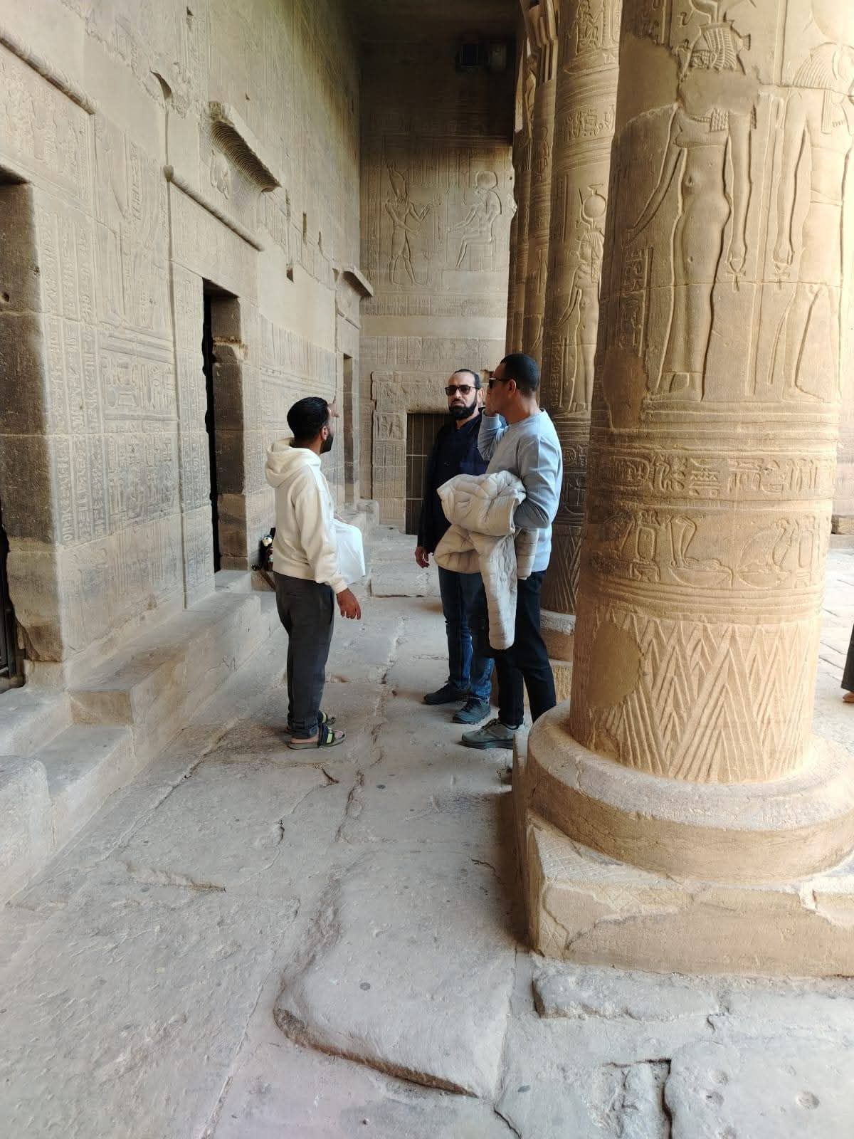 تفقد تطوير المعبد