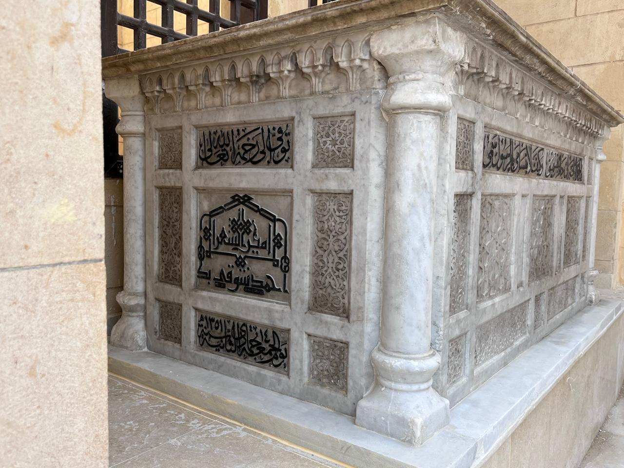 المقبرة الجديدة لأمير الشعراء بمشروع الخالدين (2)