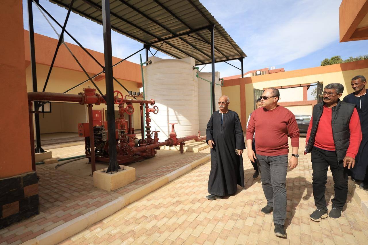 جولة رئيس هيئة تنمية الصعيد 