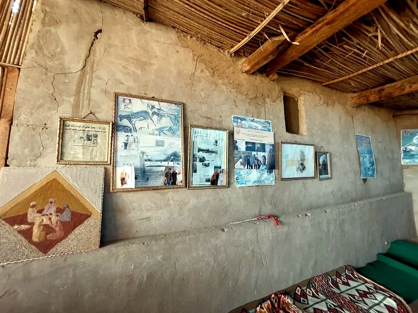 صور تذكارية لاهم زوار المخيم