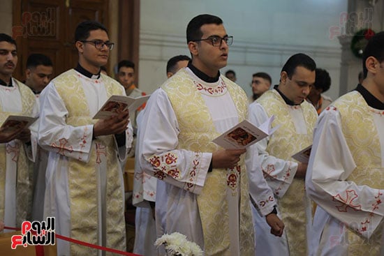 جانب من موكب دخول الشمامسة جانب من موكب دخول الشمامسة