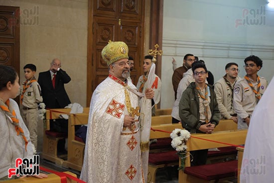 وصول الأنبا إبراهيم إسحاق وصول الأنبا إبراهيم إسحاق