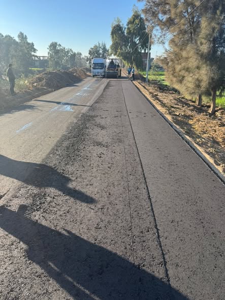 رصف طريق نشرت