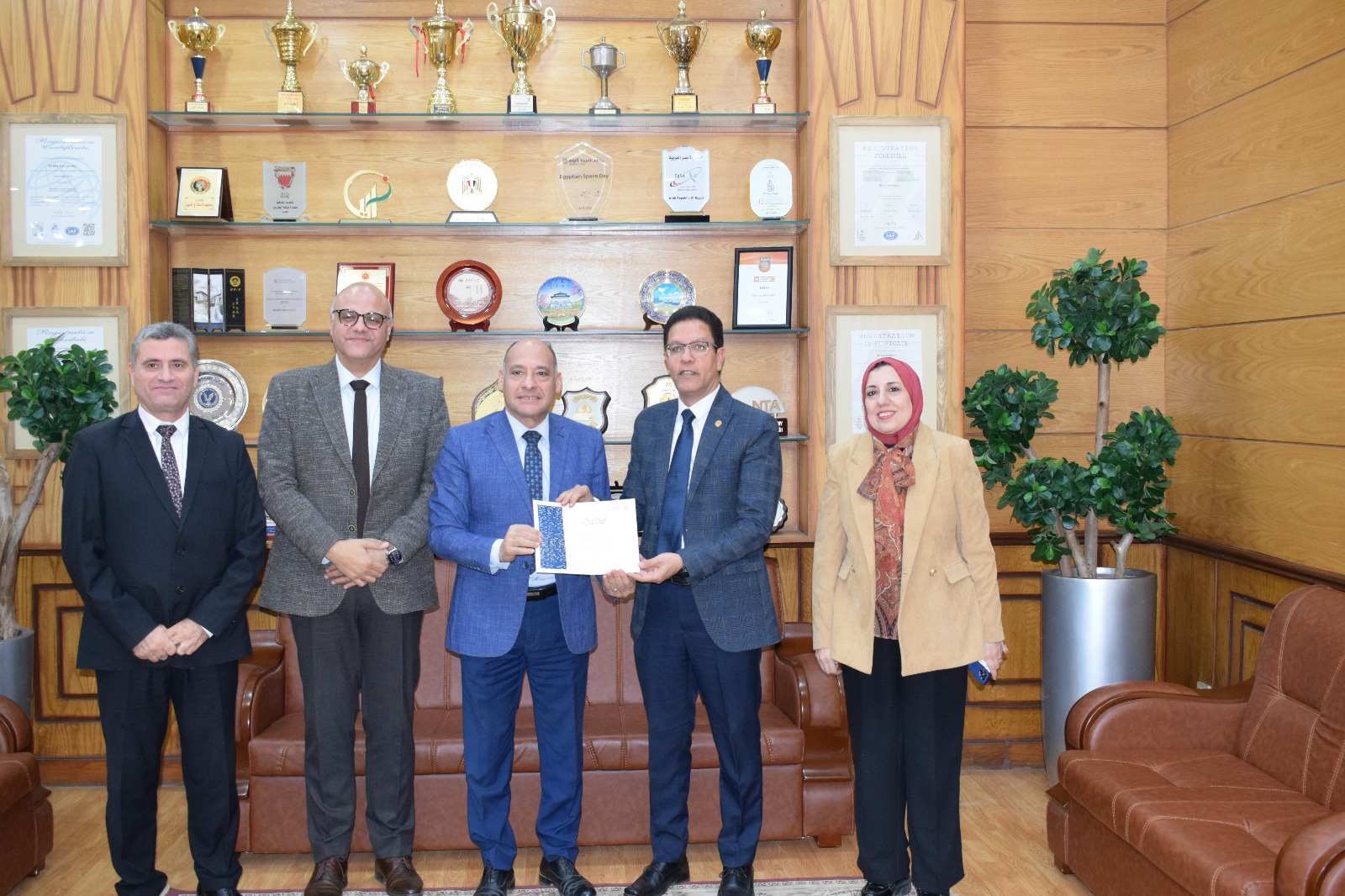 خلال تكريم الكليات الفائزة