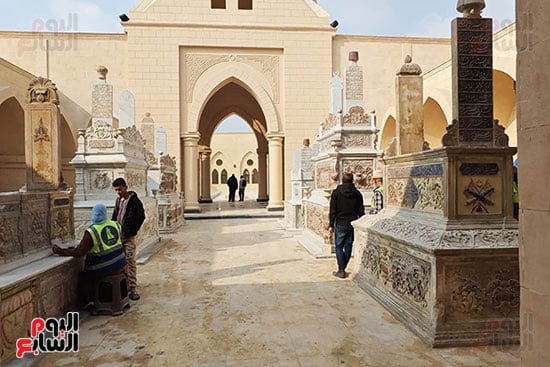 مصر تستعد لافتتاح مقابر الخالدين بعين الصيرة (7)