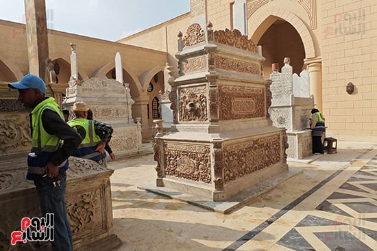 مصر تستعد لافتتاح مقابر الخالدين بعين الصيرة (15)